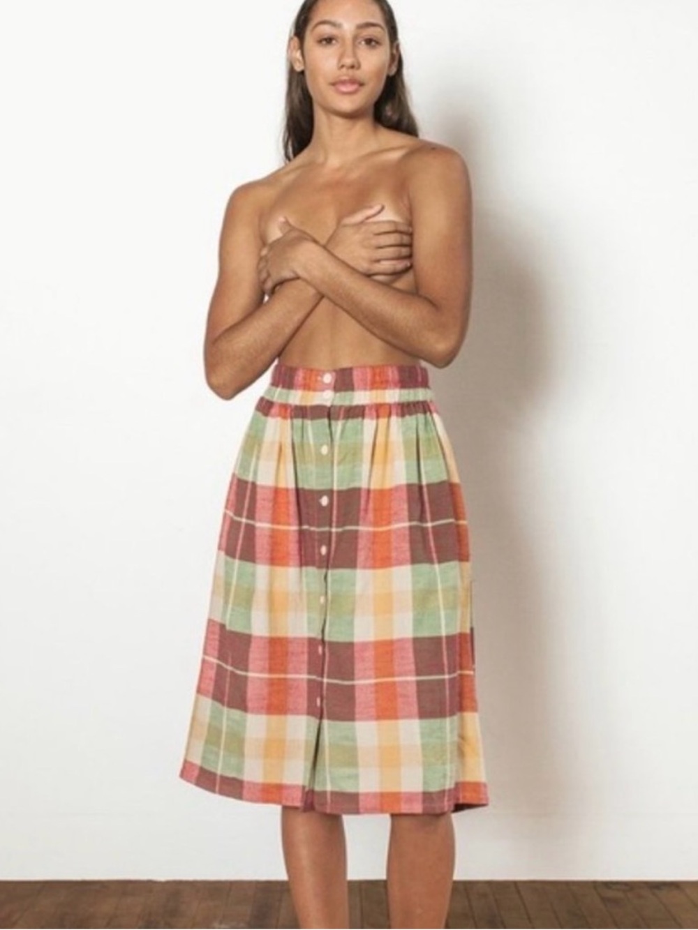 Ace & Jig Sadie Skirt in Daquiri